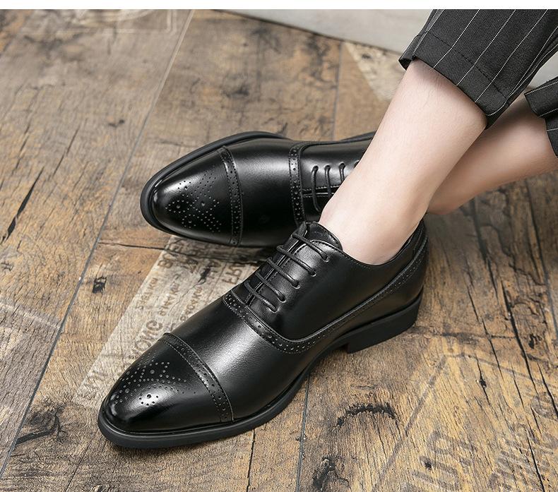 New Pointed Toe Casual Leather Shoes
