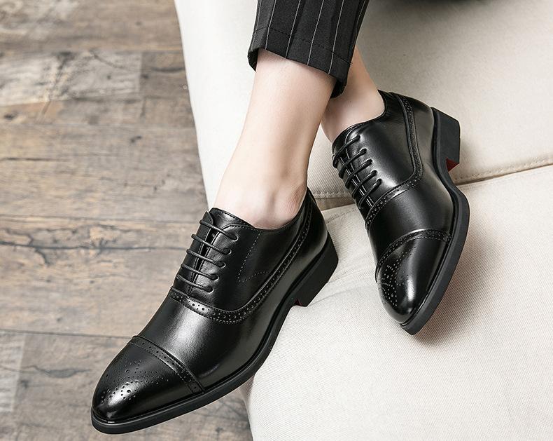 New Pointed Toe Casual Leather Shoes