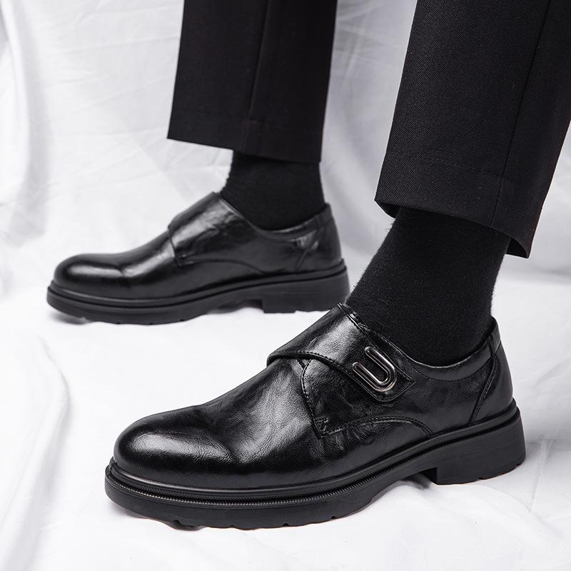 Genuine Leather Retro Slip-on Casual Leather Shoes