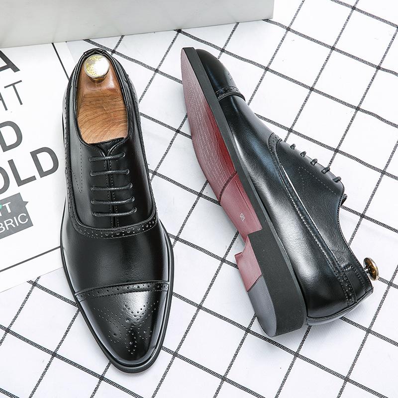 New Pointed Toe Casual Leather Shoes