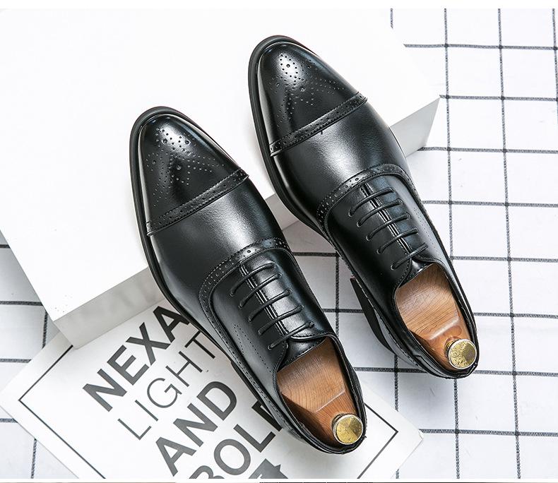 New Pointed Toe Casual Leather Shoes