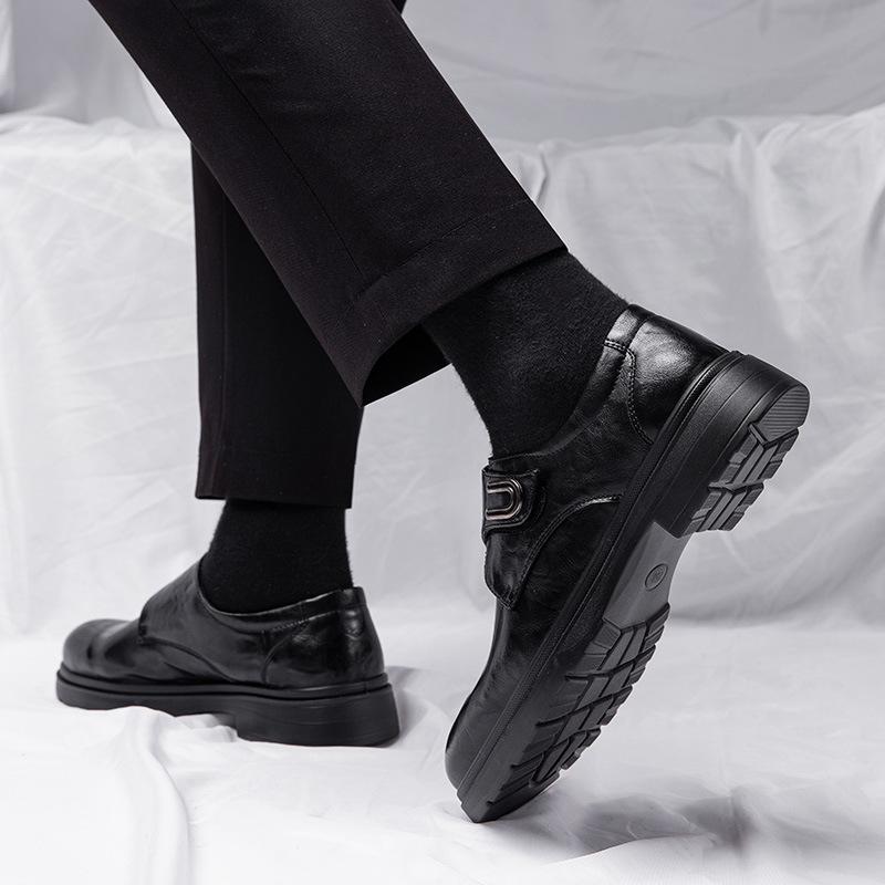 Genuine Leather Retro Slip-on Casual Leather Shoes