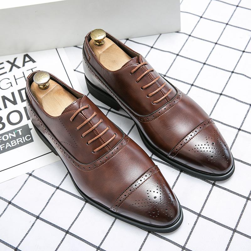 New Pointed Toe Casual Leather Shoes