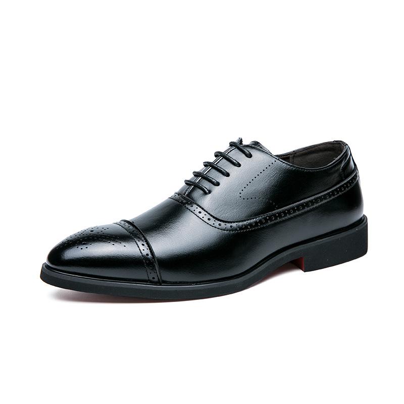New Pointed Toe Casual Leather Shoes