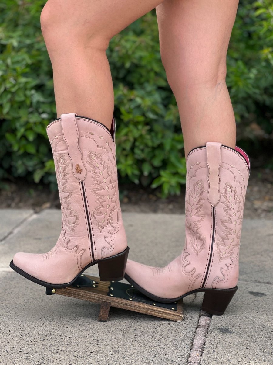 Chunky Heel high-top Cowboy Boots