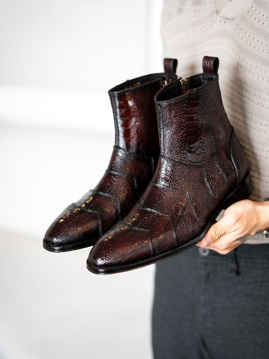 Men's High Top Formal Business Leather Boots
