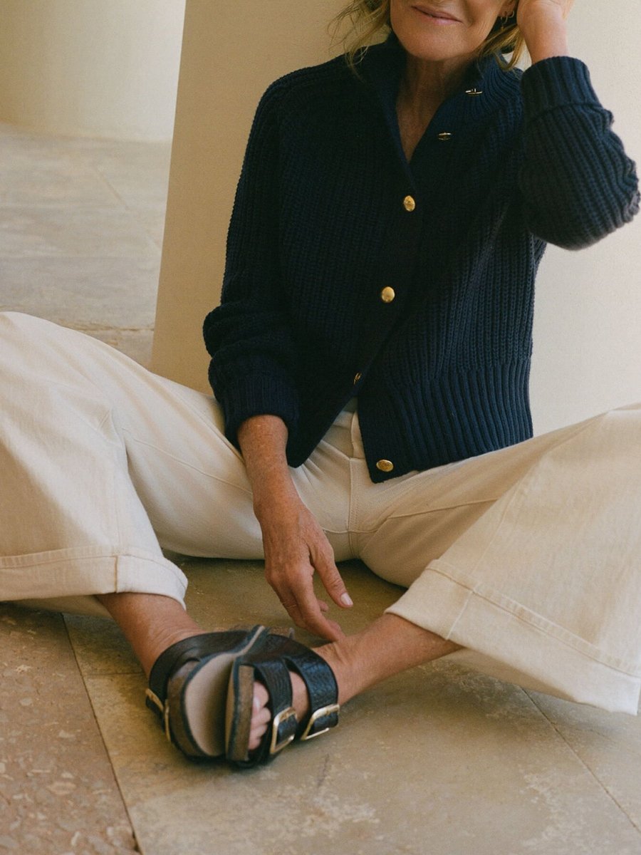 Navy Chelsea Cardigan
