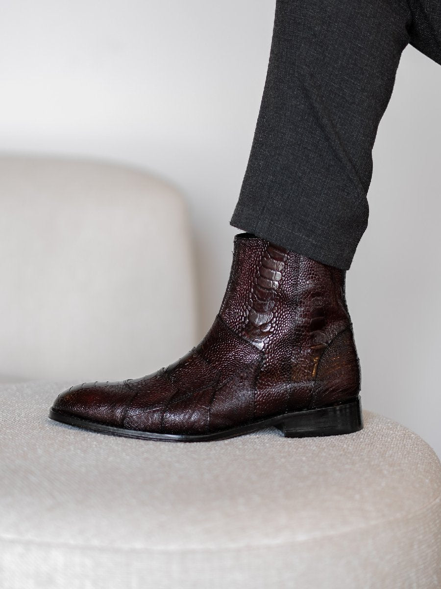 Men's High Top Formal Business Leather Boots