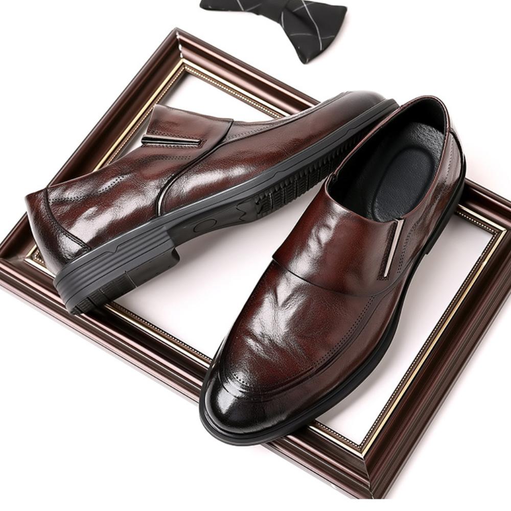 Soft Sole Business Casual Leather Shoes