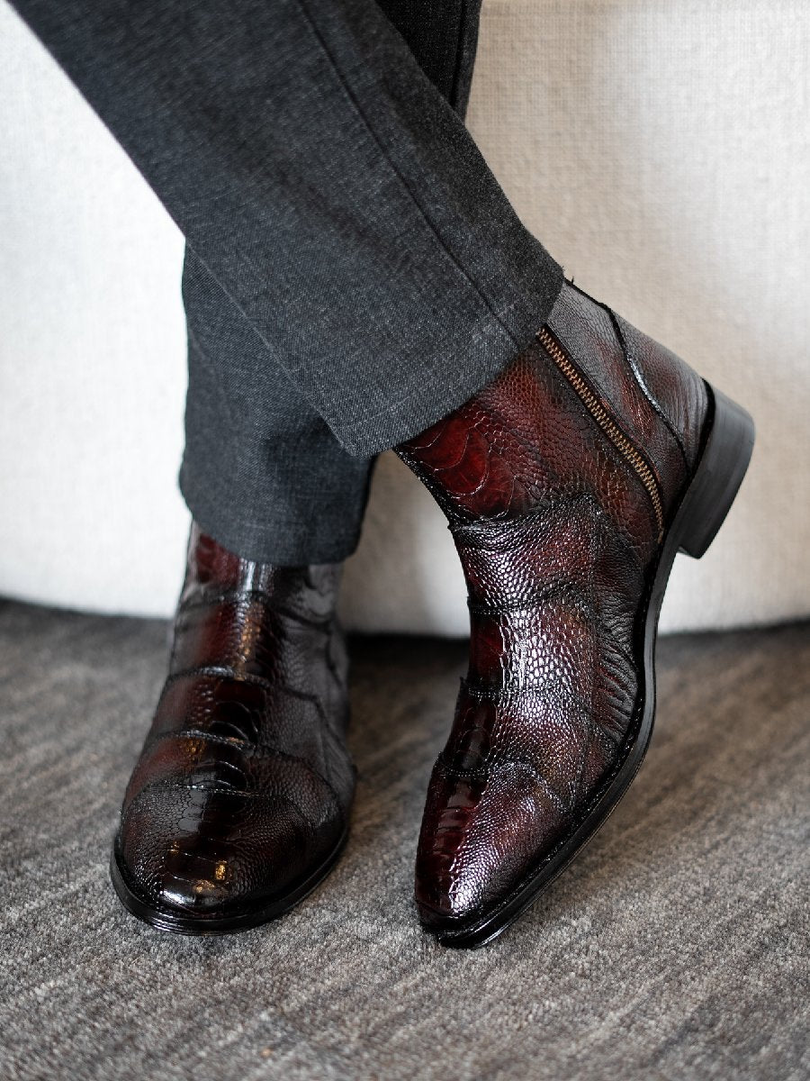 Men's High Top Formal Business Leather Boots