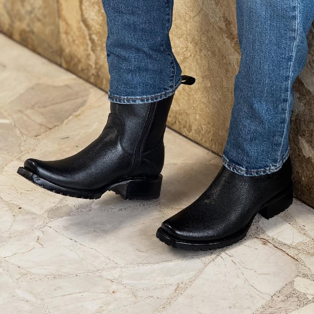 Side Zipper All-match Knight Boots Martin Boots Leather Boots