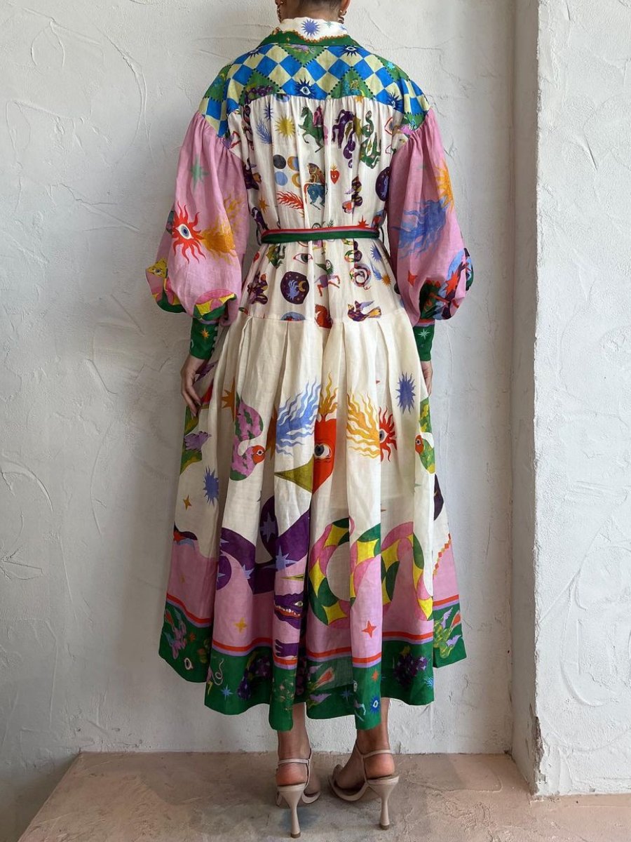 2024 Retro French Palace Style Dress