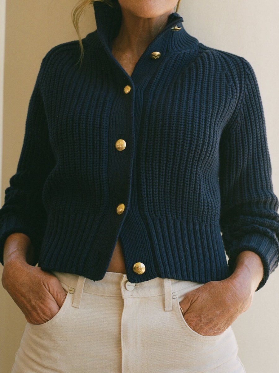 Navy Chelsea Cardigan