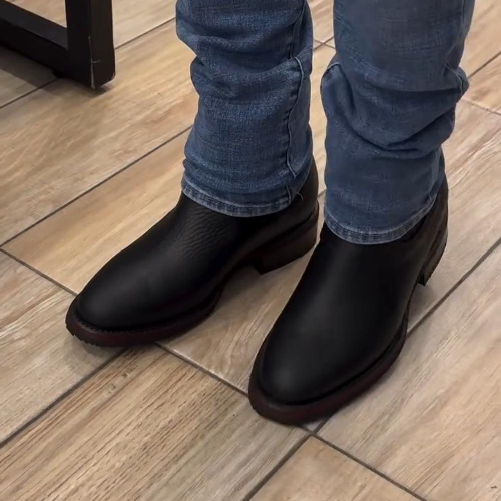 Chelsea Boots Work Boots Slip-On Leather Martin Boots