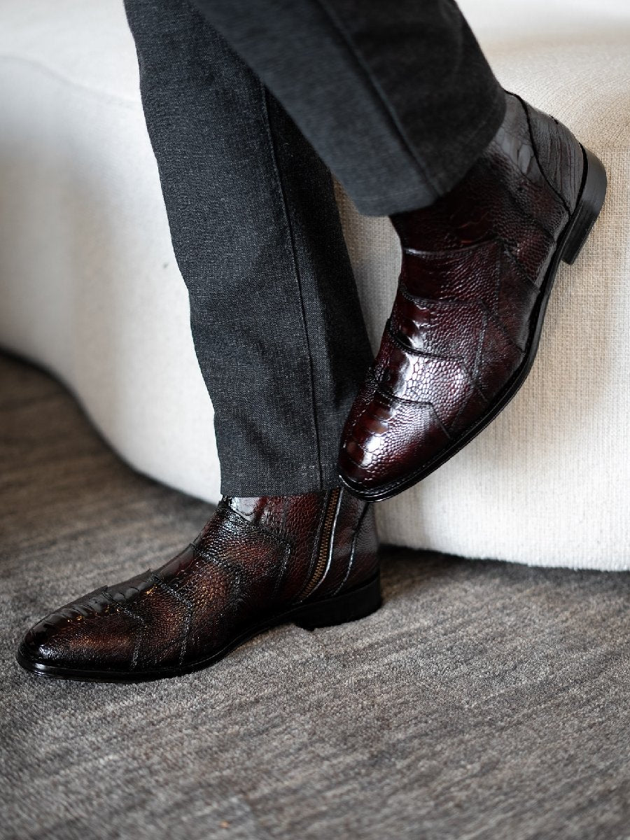Men's High Top Formal Business Leather Boots