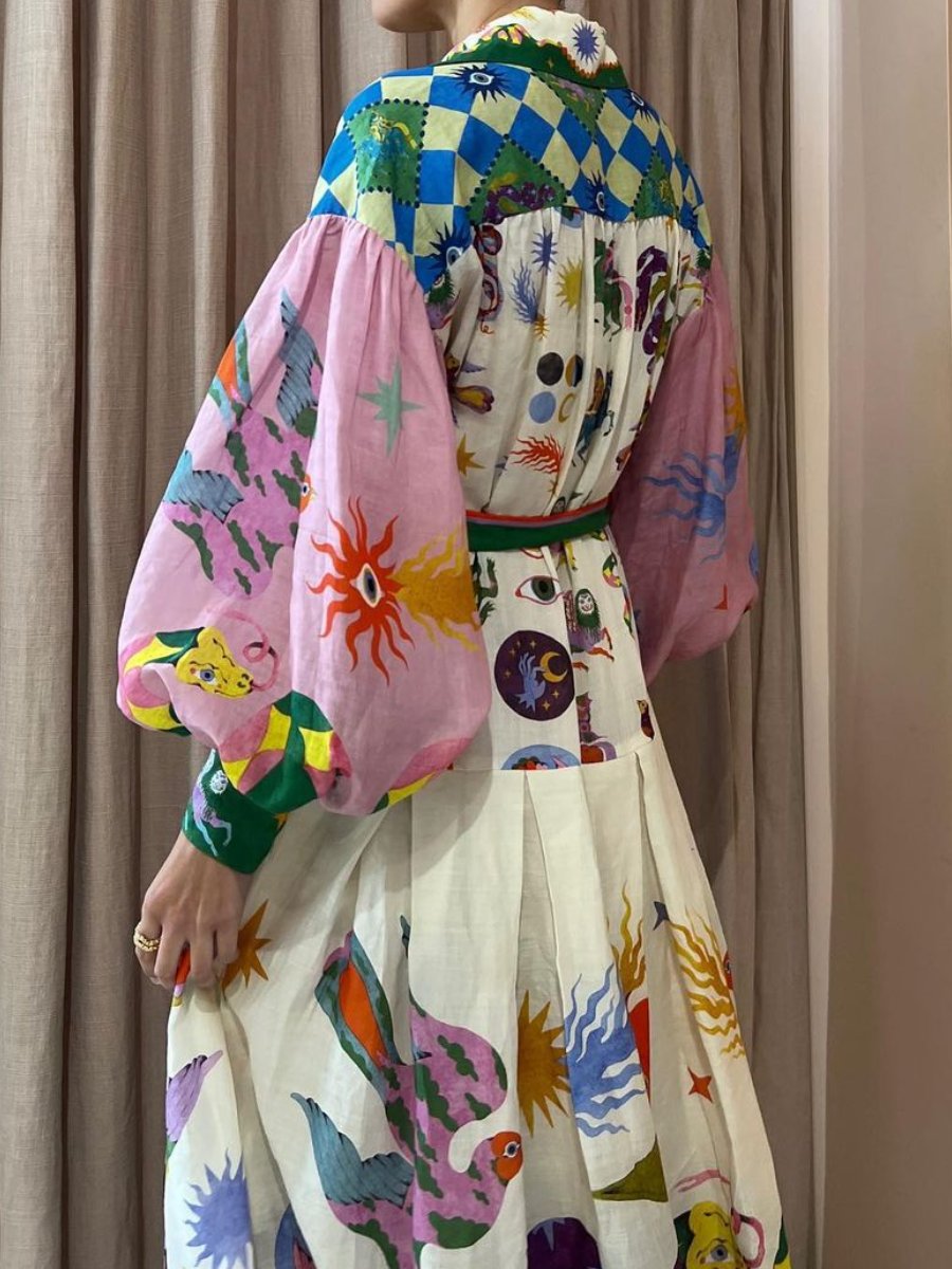 2024 Retro French Palace Style Dress