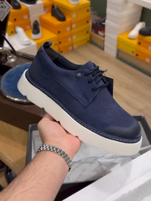 Retro Lace-up Round toe Shoes