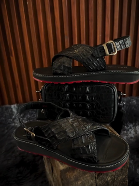 Men's Cross Sandals