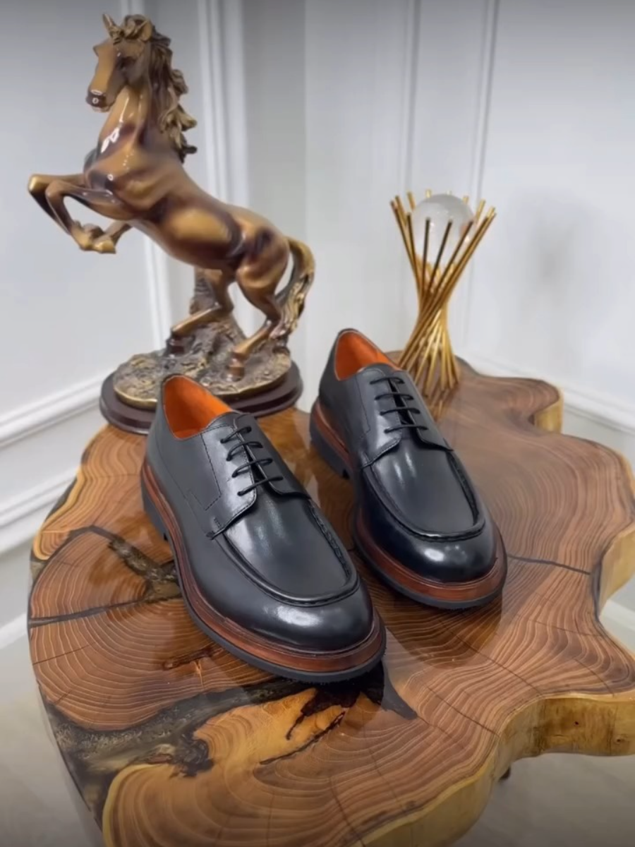 Genuine Leather Trendy All-match Shoes