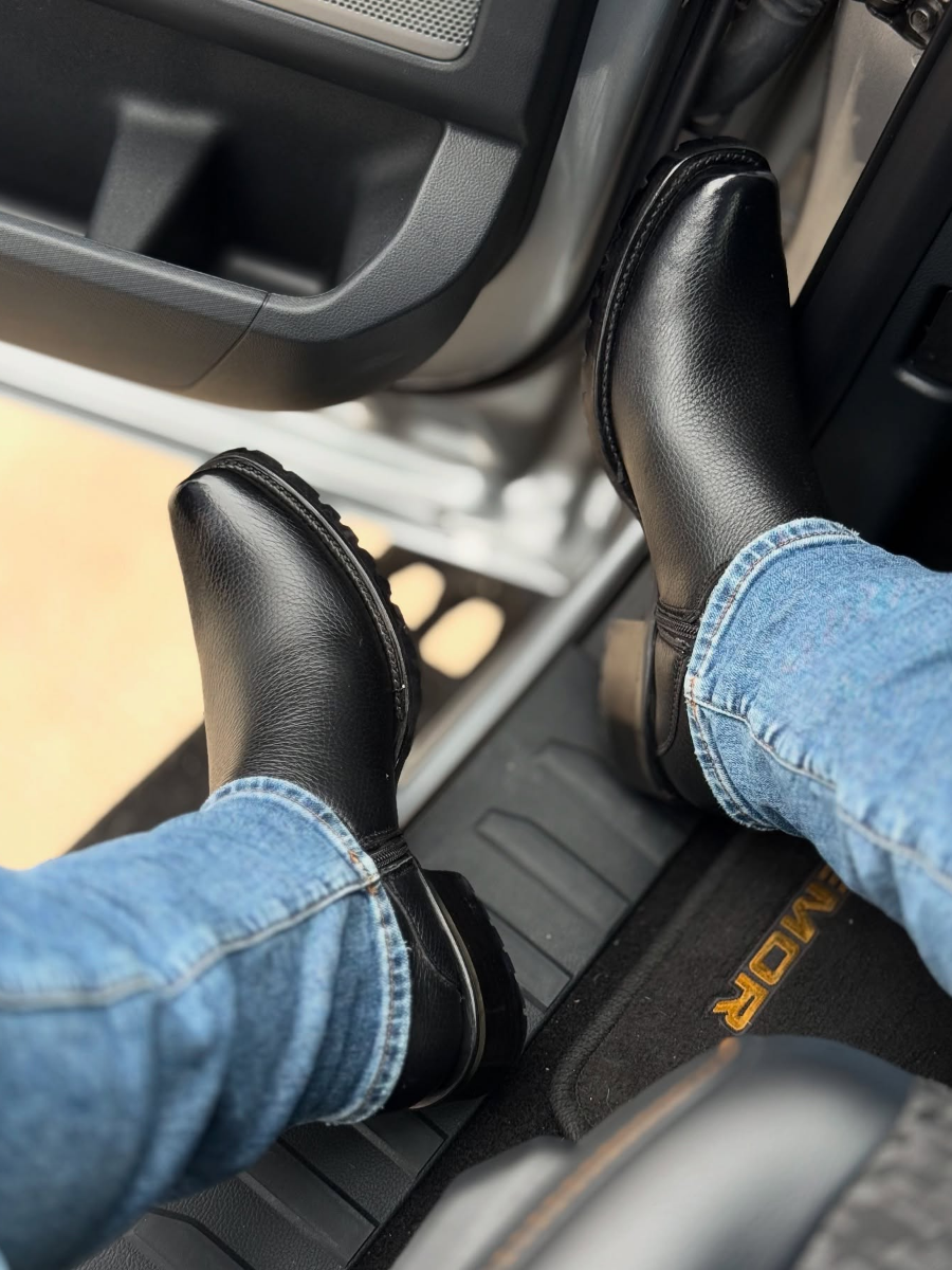 Low-heeled Casual Boots