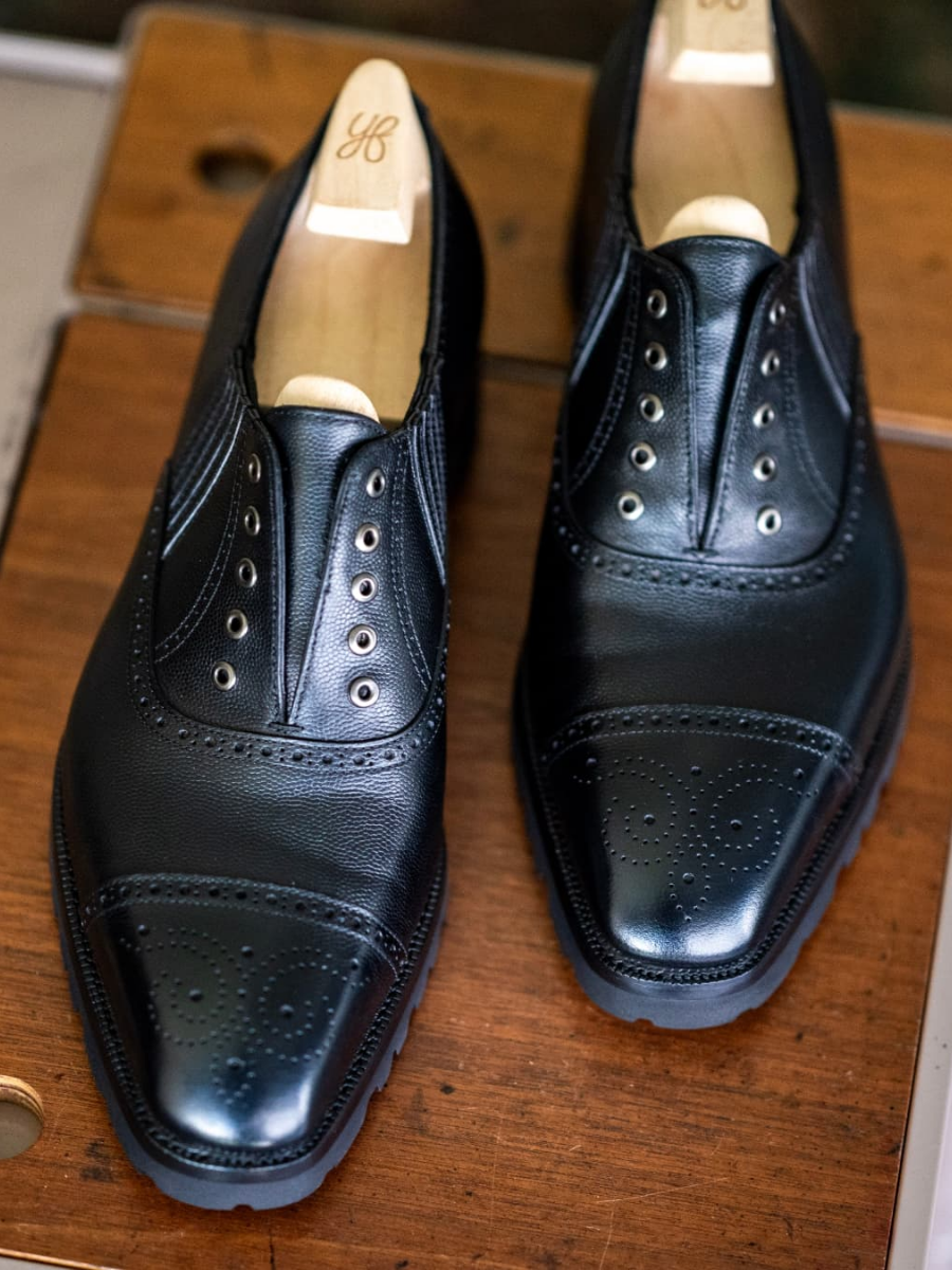 No-lace-up Oxford Shoes