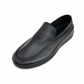 Casual Fashion Soft Sole Flat Heel Leather Shoes|Soft Foldable Packable Loafer