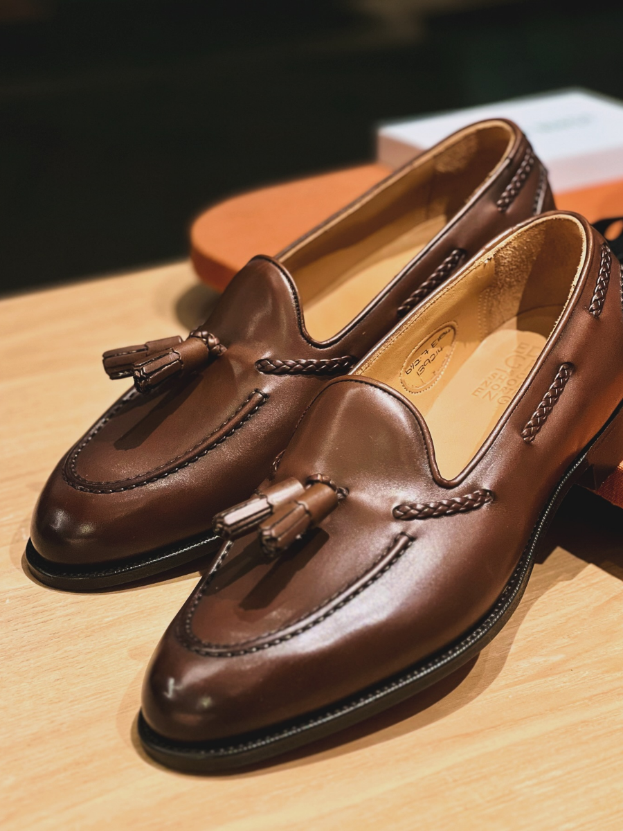 Casual Toe Tassel Leather Shoes