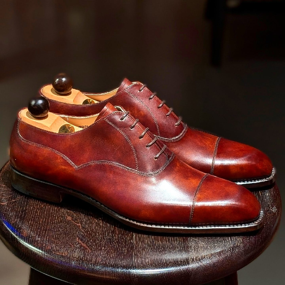 New Men's Business Casual Leather Shoes