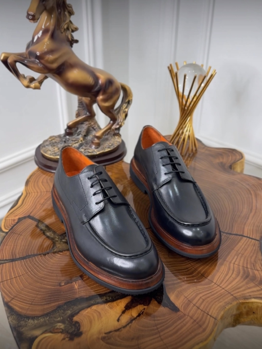 Genuine Leather Trendy All-match Shoes