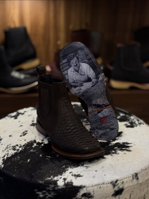 Square Toe Ankle Boots Cowboy Boots
