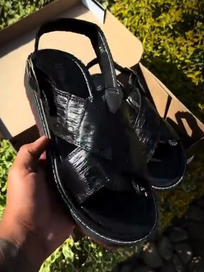 Original Crocodile Leather Sandals