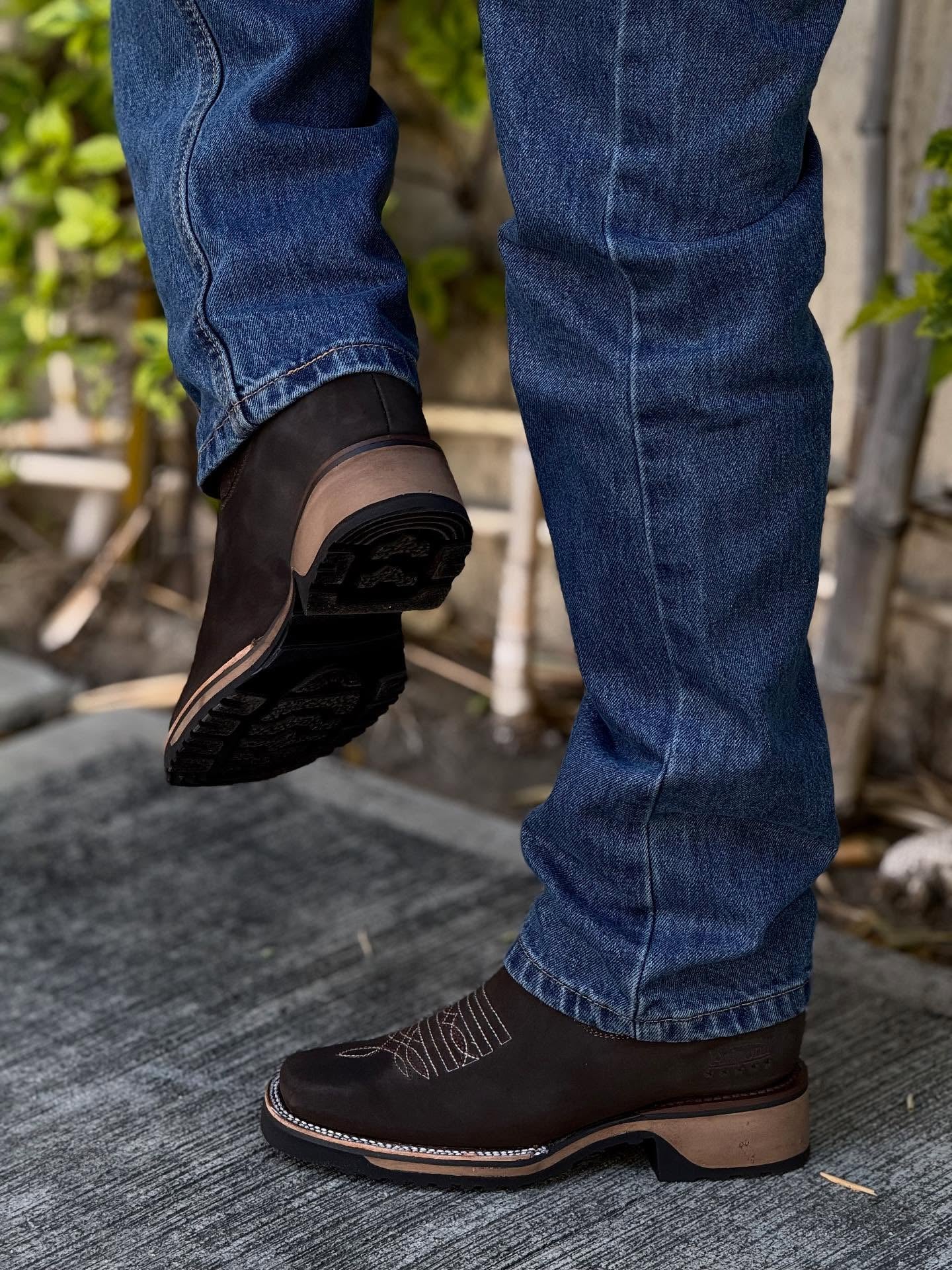 Embroidered Chelsea Boots