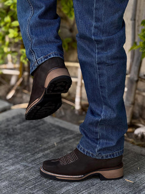 Embroidered Chelsea Boots