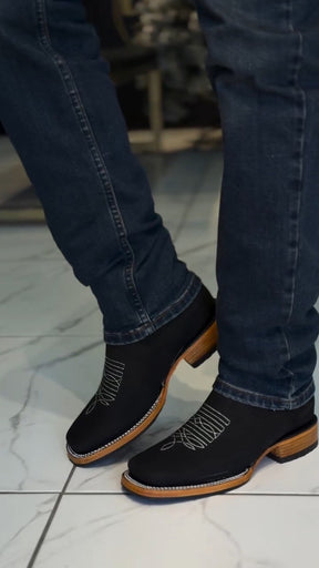 (⏰Last Day Promotion $16 OFF）Embroidered Sleeve Chelsea Martin Boots Western Men's Ankle Boots