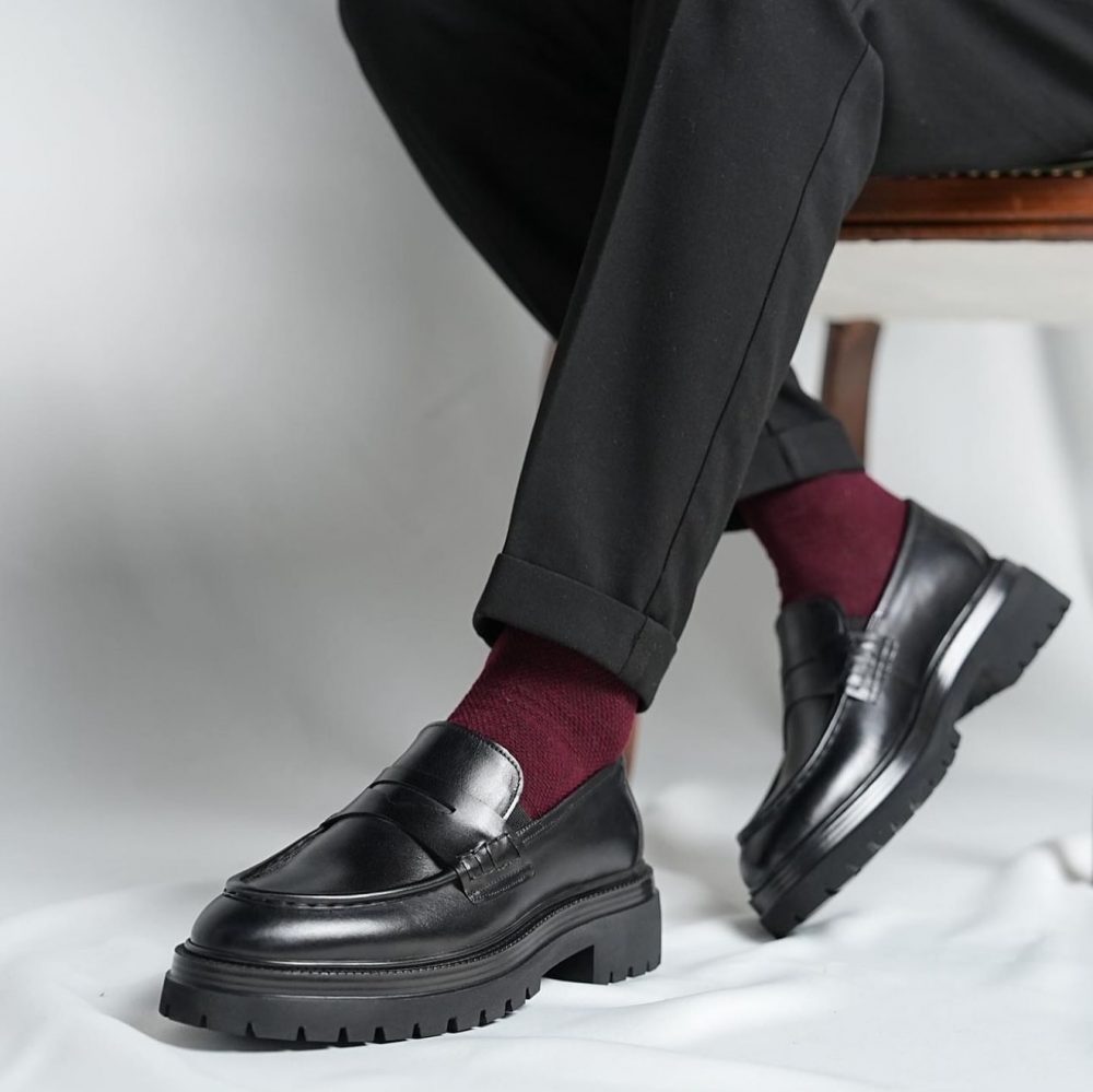 Fashion Slip-on Casual Leather Shoes