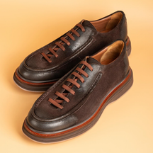 Thick-soled Lace-up Sneakers