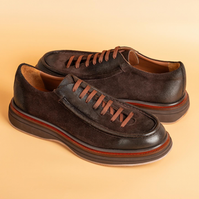 Thick-soled Lace-up Sneakers