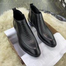 Chelsea Boots Pointed Leather Boots