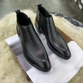 Chelsea Boots Pointed Leather Boots