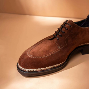 Genuine Leather Suede British Style Men's Shoes