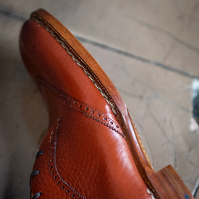 Brogue Carved British Style Leather Shoes