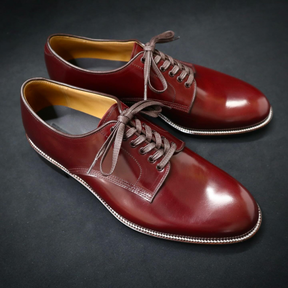 lace-up Simple Leather Shoes