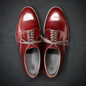 lace-up Simple Leather Shoes