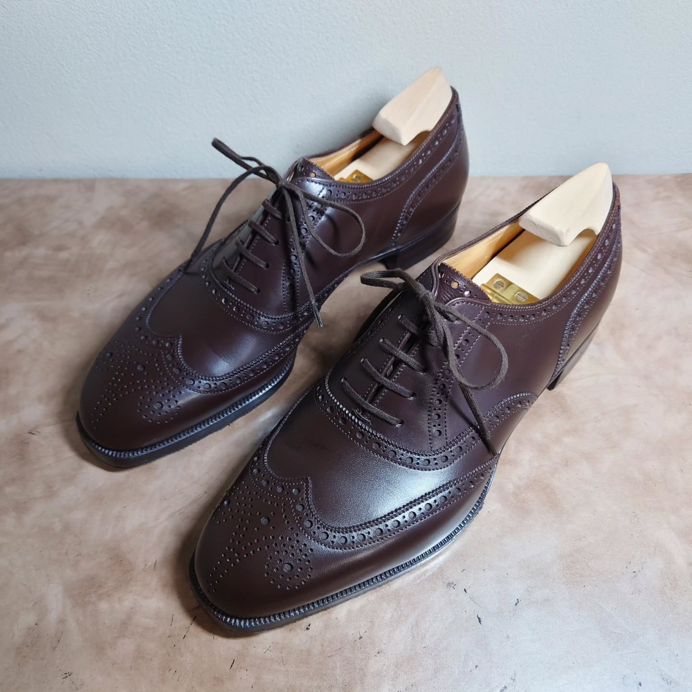Men's Formal Brogue Carved Leather Shoes