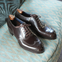 Handmade Genuine Leather Carved Shoes