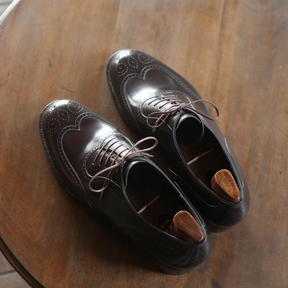 Handmade Genuine Leather Carved Shoes