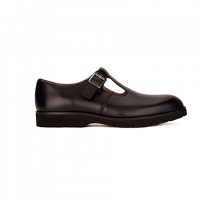 Black T-Bar Sandal