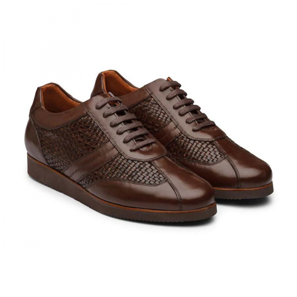Brown Combination Sneaker