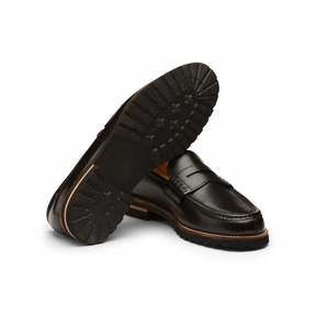 Black Lightweight Classic Penny Moccasions