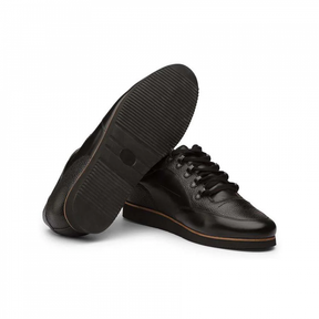 Black Grain Sneaker